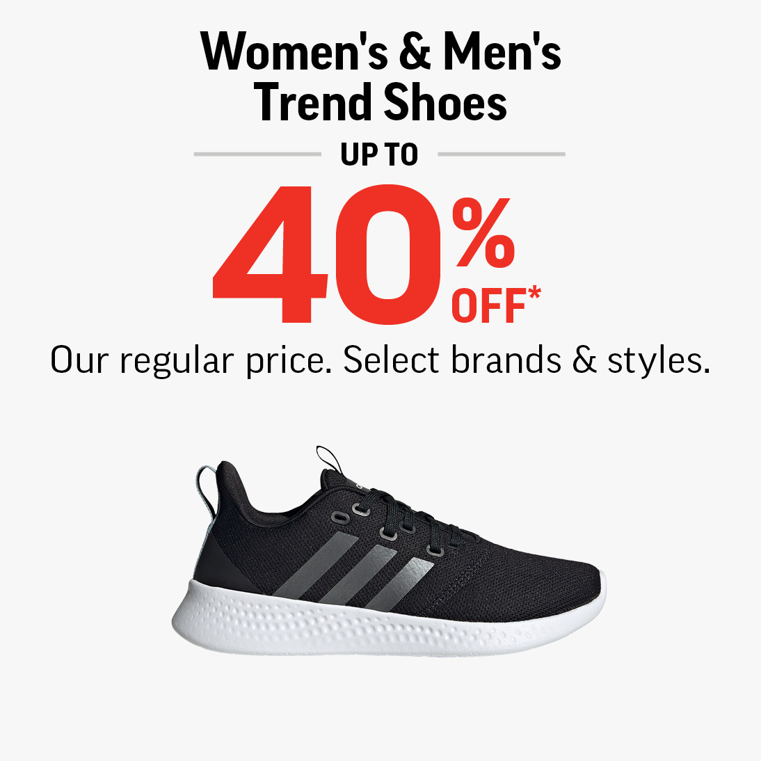 Sport Chek Women’s & Men’s Trend Shoes Up To 40 Off*! CrossIron Mills