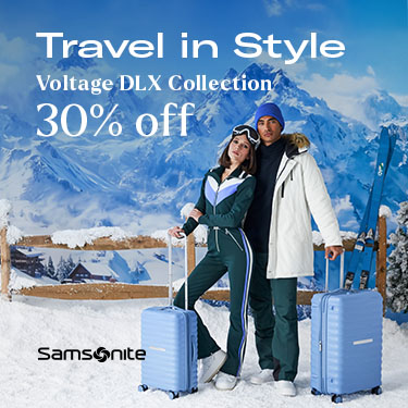 Samsonite Outlet Travel in Style Voltage DLX Collection 30 off CrossIron Mills