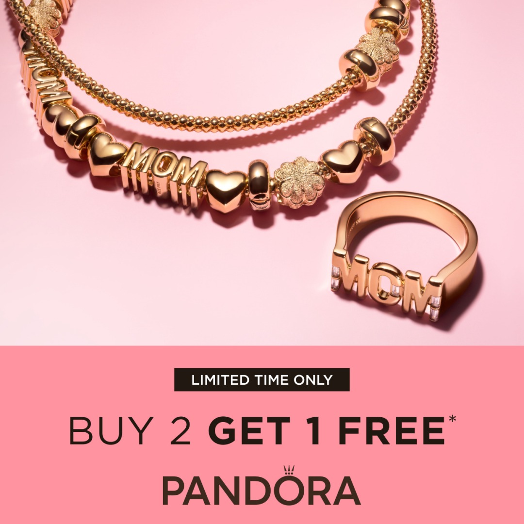 Enjoy our Buy 2, Get 1 Free offer at Pandora! icon