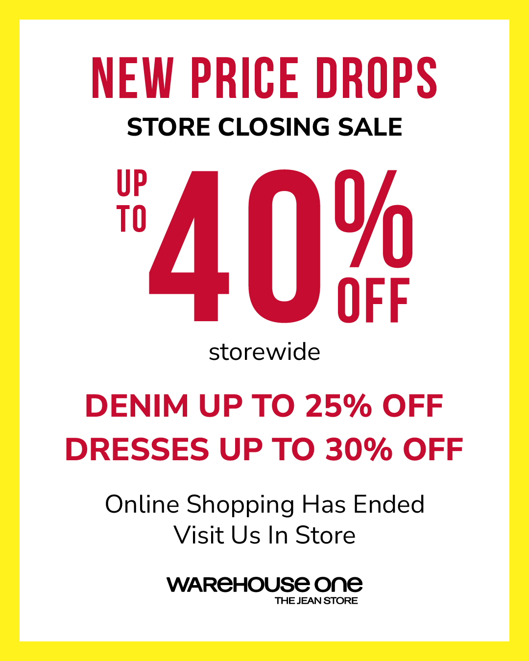 Store Closing Sale icon