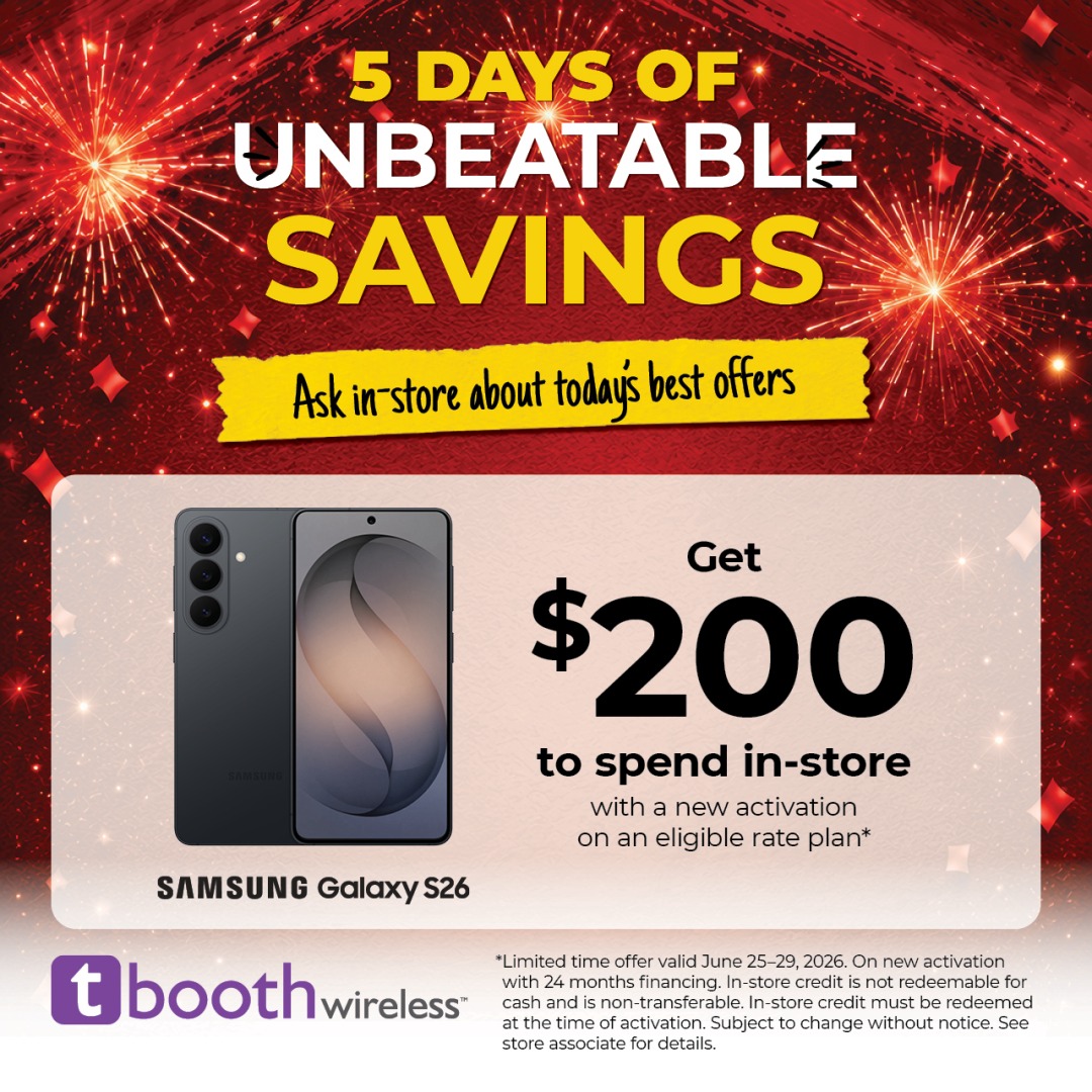 5 DAYS OF UNBEATABLE SAVINGS icon