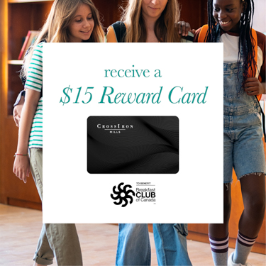 Receive a $15 reward card. Starting August 17.