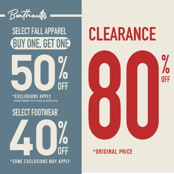 NEW FALL DEALS &amp; 80% OFF CLEARANCE icon